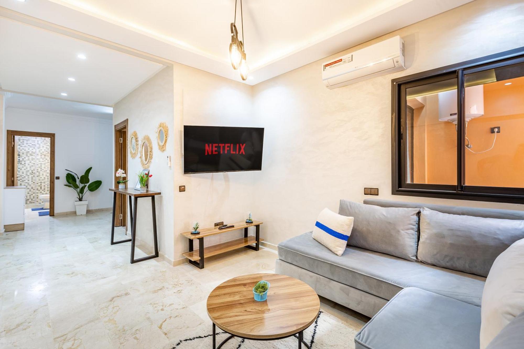 Magnificent Apartment In Gueliz - 100% Equipped Marrakesh Exterior foto
