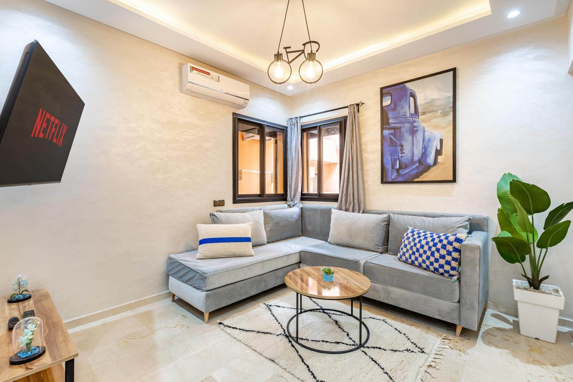 Magnificent Apartment In Gueliz - 100% Equipped Marrakesh Exterior foto